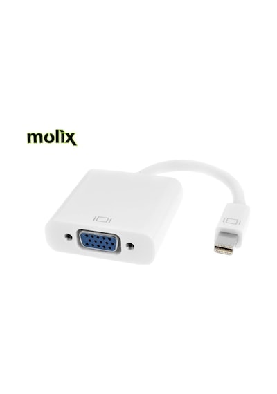 Molix Mini Display Port To Vga Çevirici Dönüştürücü Adaptör