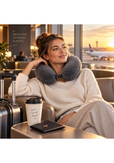 Lexroo Ergonomik Boyun Ve Seyahat Yastığı