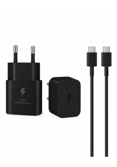 Flayse 25w Güç Çıkışlı Hızlı Şarj Adaptörü Ve Çift Uçlu Type-c Kablo Seti