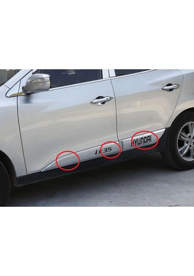 Hyundai Ix35 2010 Sonrası Yan Kapı Çıtası Krom
