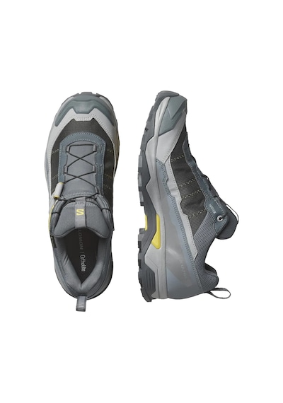 Salomon X Ultra 5 Gore-tex Turbulence/monument/spicy Mustard Erk Outdoor Ayakkabı L47725900 Gri