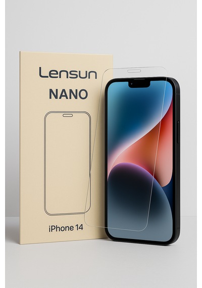 Apple Uyumlu   iPhone 14 Lensun Nano Ekran Kaplama