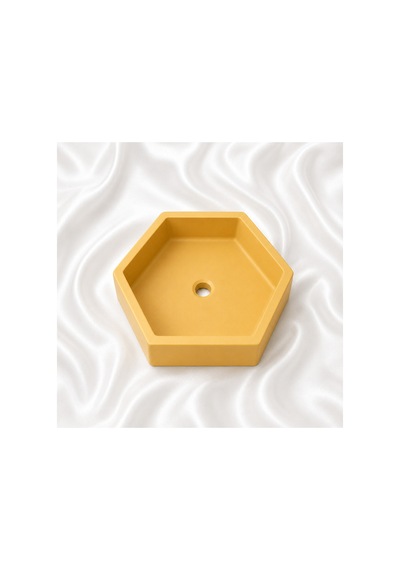 Lavabo Tezgah Üstü Lavabo Banyo Tuvalet Lavabosu Sarı Açık Sarı Sarı Açık Sarı