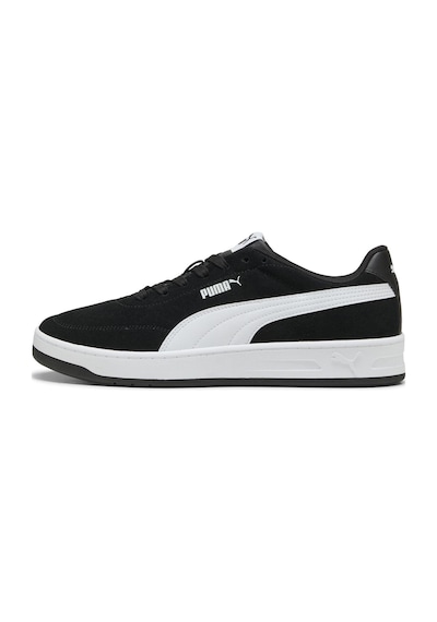 402680-01 Puma Court Classic Clean Sd Erkek Spor Ayakkabı Siyah 402680-01 Siyah Beyaz