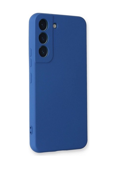 Samsung Galaxy S23 Kılıf Nano İçi Kadife Silikon - Mavi