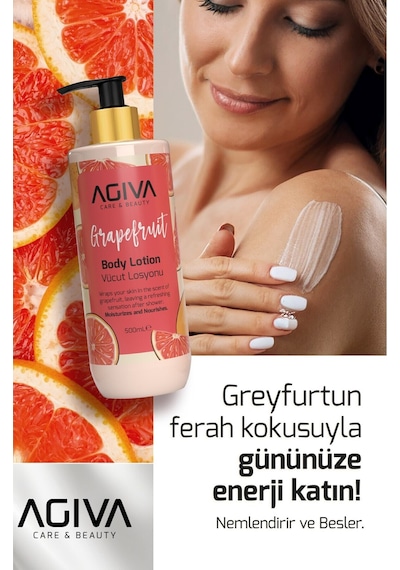 Greyfurt Özlü Besleyici Ve Nemlendirici Vücut Losyonu