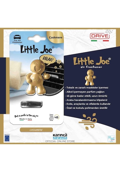 Little Joe Thums Up Cashmere Kalorifere Geçme Oto Kokusu Kaşmir