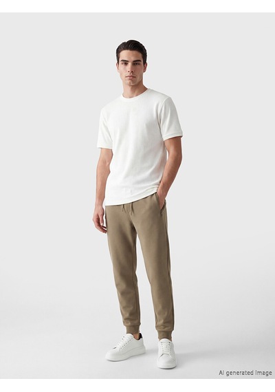 Lcwaıkıkı Classic Haki Standart Kalıp Erkek Jogger Eşofman Altı