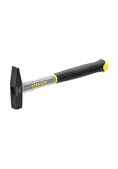 Stht0-51907 Çekiç Fiberglas 300 G Uzunluk 295 Mm, Cilalı Kafa Siyah