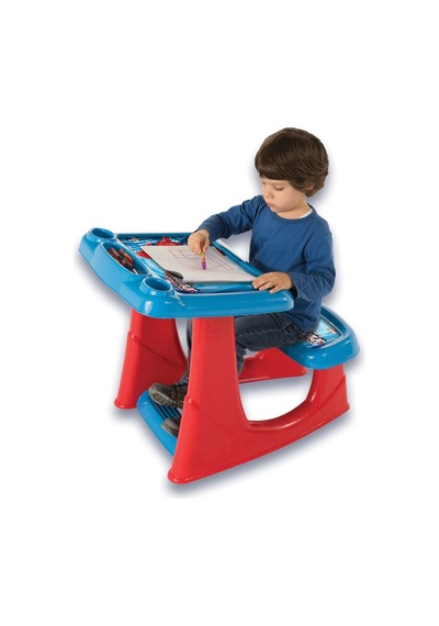Spiderman Çalışma Masası - Çalışma Masaları - Eğitici Masa - Aktivite Masası Renkli Spiderman Çalışma Masası - Çalışma Masaları - Eğitici Masa - Aktivite Masası Renkli