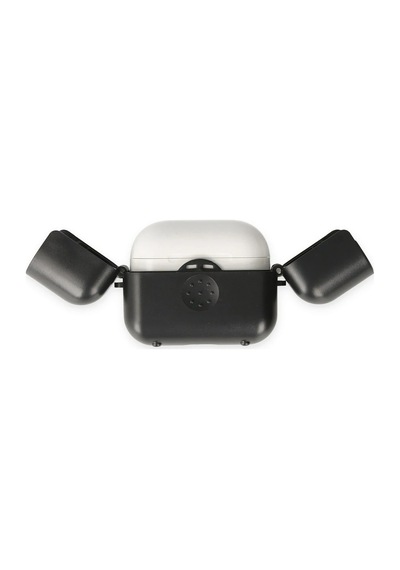 Newface Airpods Uyumlu 3 3.nesil Basmalı Kılıf Csmtex - 17 - Siyah
