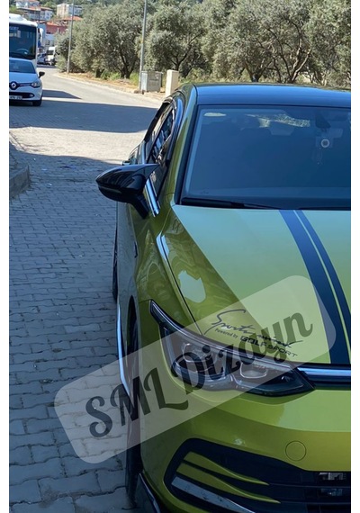 Volkswagen Golf 8 Yarasa Ayna Kapağı - Batman Ayna Set