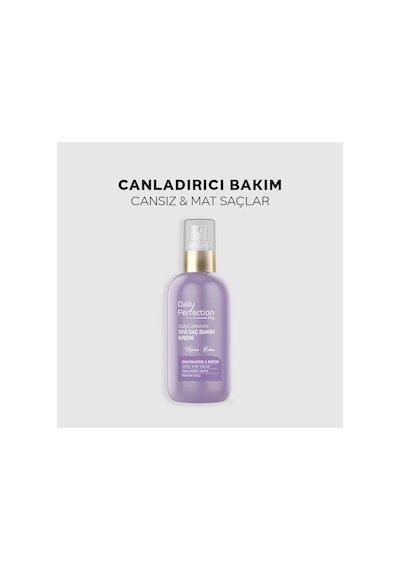 Daily Perfection Pro Canlandırıcı Vitamin B3 & Vitamin B7 içerikli Sıvı Saç Bakım Kremi 200 ML