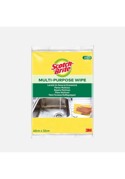 Scotch Brite Çok Amaçlı Temizlik Bezi 3'lü Diğer
