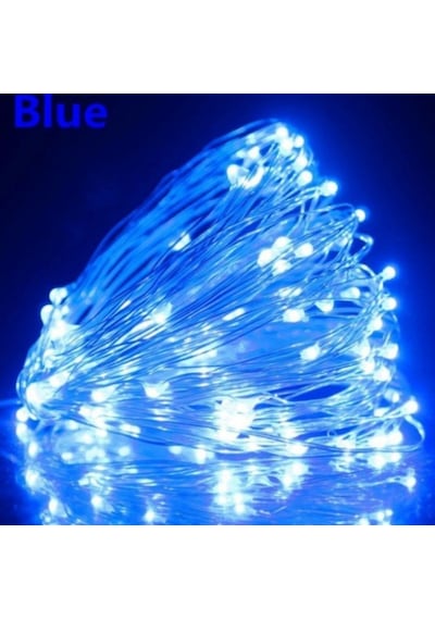 Mavi 3 Metre Peri Led Mavi