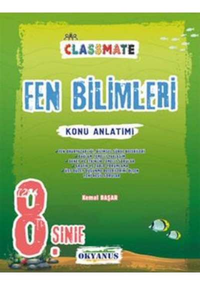 Okyanus Yayınları 8. Sınıf Lgs Fen Bilimleri Classmate Konu Anlat