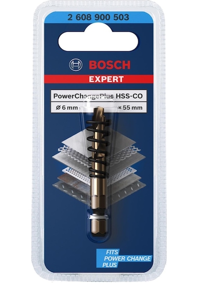 Bosch Expert 6x55 Mm Hss-co Yaylı Merkezleme Ucu 2608900503