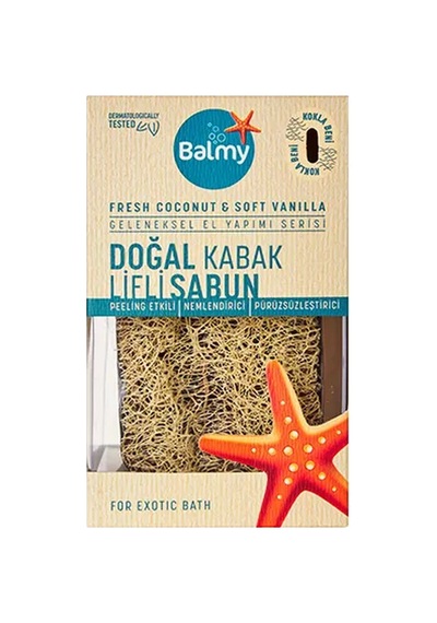 2 Adet Balmy Doğal Kabak Lifli Sabun Diğer
