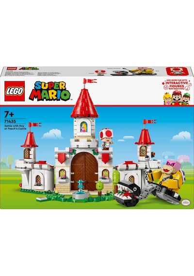 LEGO® Super Mario™ Peach’in Kalesi’nde Roy ile Savaş 71435 - 7 Yaş ve Üzeri Çocuklar için Yaratıcı Oyuncak Yapım Seti (738 Parça)