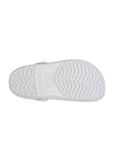 Crocs Unisex Crocband Classic Gray White Unisex Terlik Sandalet Gri Beyaz Siyah