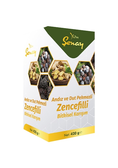 Şenay Andız ve Dut Pekmezli Zencefilli Bitkisel Macun 420 G