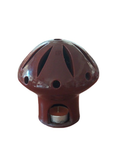 Dekoratif Seramik Mantar Tealight Mumluk