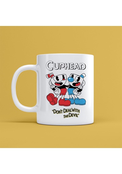 Cuphead Tasarımlı Kupa Bardak MR-01