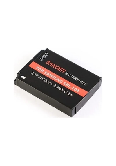 Slb-10a 1050mah Li-ion Batarya Samsung Fotoğraf Makinesi İçin Uyumlu Ve Şarj Edilebilir