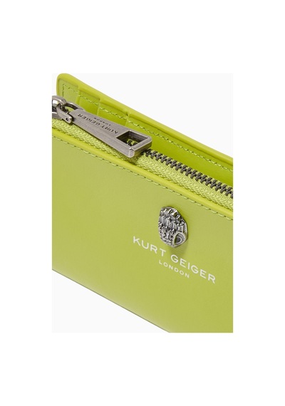 Kurt Geiger Bond Bifold Deri Cüzdan Yeşil
