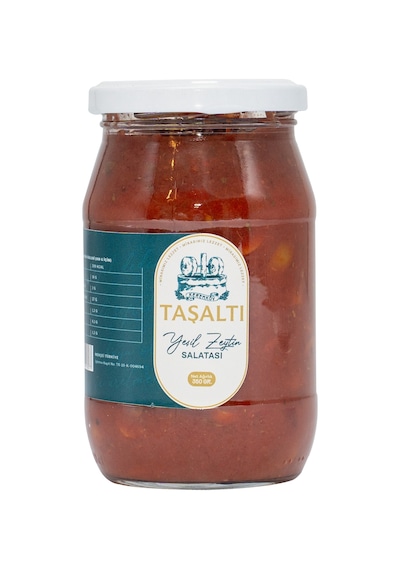 Yeşil Zeytin Salatası 350 Gr
