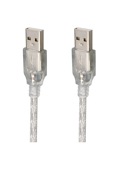 Usb Erkek-erkek Şeffaf Kablo 5 Metre