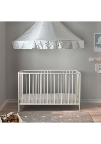 Bebek Karyolası 60x120 CM Beyaz Bebek Karyolası 60x120 CM Beyaz