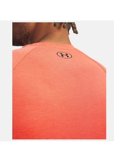 Under Armour Tech Textured Ss Erkek T-shirt 1382796-690 Kırmızı