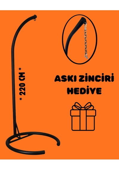 Home Makrome Salıncak Ayağı 220 Cm Siyah Home Makrome Salıncak Ayağı 220 Cm Siyah