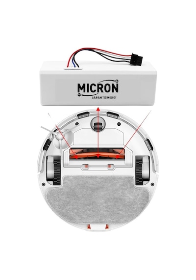 Micron Xiaomi Mi Vacuum Mop 2iN1 Xiaomi 1C STYTJ01ZHM Robot Süpürge Pili