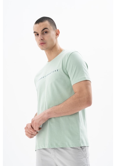 AR-MA Arma Erkek Regular Fit Bisiklet Yaka Tişört Y25344406201 Yeşil
