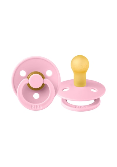 Bibs Colour Single Latex Baby Pink Emzik Size2 Pembe
