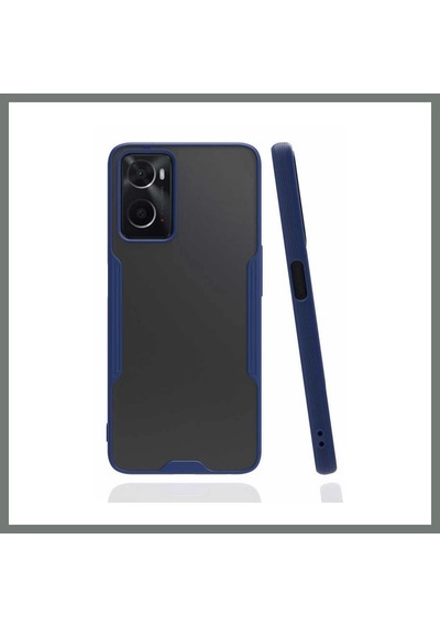 Bezos A96 Kılıf Platin Silikon - Lacivert Mmbz