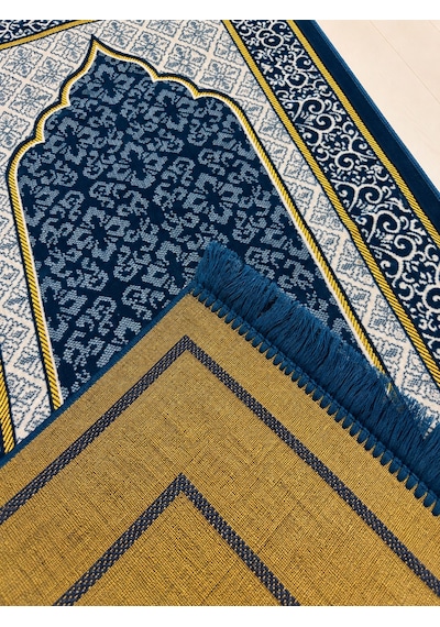 Kadife Seccade - 70x110 Cm - Yumuşak Ve Konforlu Açık Mavi
