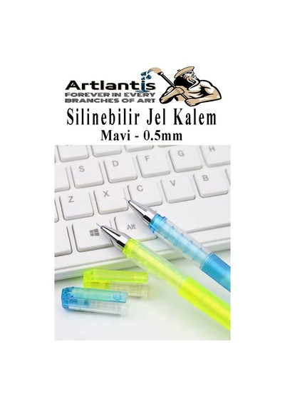 Silinebilir Jel Kalem Mavi 0.5 Mm 4 Adet Silinebilir Tükenmez Kalem Pilot Kalem Mürekkepli Kolay Silinebilir Kumaş Kalemi