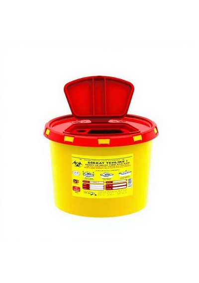 1,5 Lt Tıbbbi Atık Kutusu 5 Adet