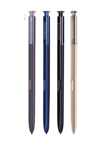 Samsung Uyumlu Galaxy Note 8 S Pen Stylus Kalem 4 Renk Seçeneği