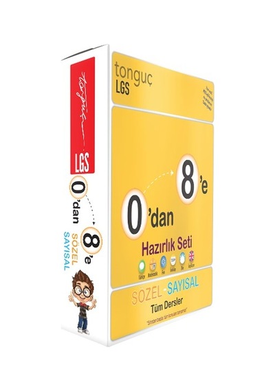 Tonguç Akademi 0'dan 8'e Hazırlık Seti