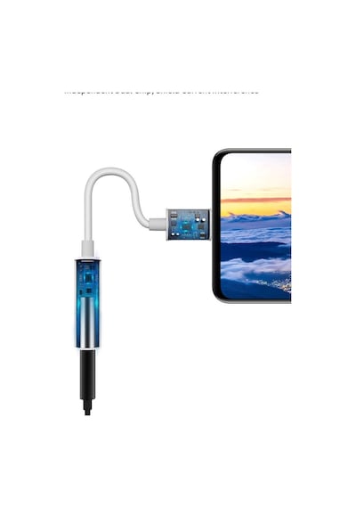 Xiaomi Huawei Samsung Uyumlu Type-C Audio Kulaklık Dönüştürücü Type-C