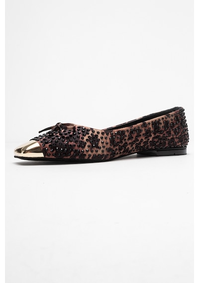 Luvishoes Luvi Shoes Abra Siyah Sarı Desenli Taşlı Fiyonklu Kadın Babet Ayakkabı Siyah Sarı Luvishoes Luvi Shoes Abra Siyah Sarı Desenli Taşlı Fiyonklu Kadın Babet Ayakkabı Siyah Sarı