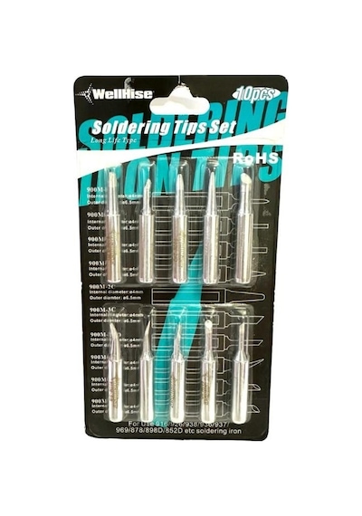 Wellhise Wh 862d+ 900m Tipi 10lu Havya Uç Seti