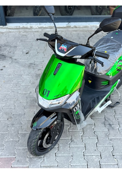 Mobilette Tiger 12000 2024 Elektirikli Motosiklet Yeşil