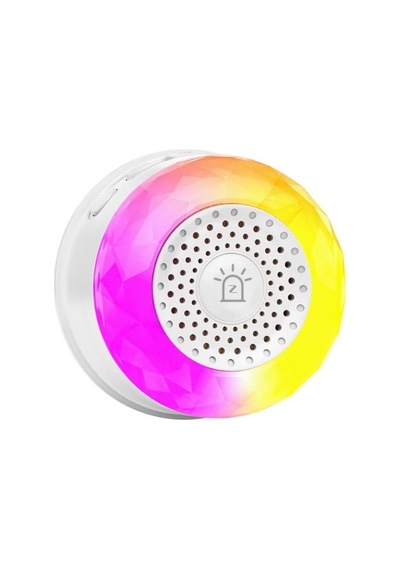Zigbee 105 Db Sesli Ve Işıklı Priz Tipi Akıllı Siren - Zas-01p Tuya, Smart Life, Zigbee2mqtt Uyumlu