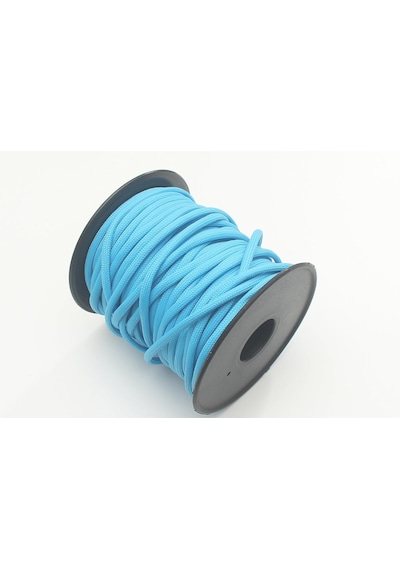 5 Mm Renkli Paracord İp 10 Metre Koyu Gri