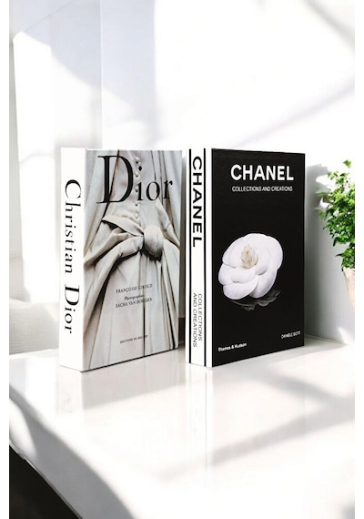 2'li Gelinlik & Gül Dekoratif Kitap Kutu